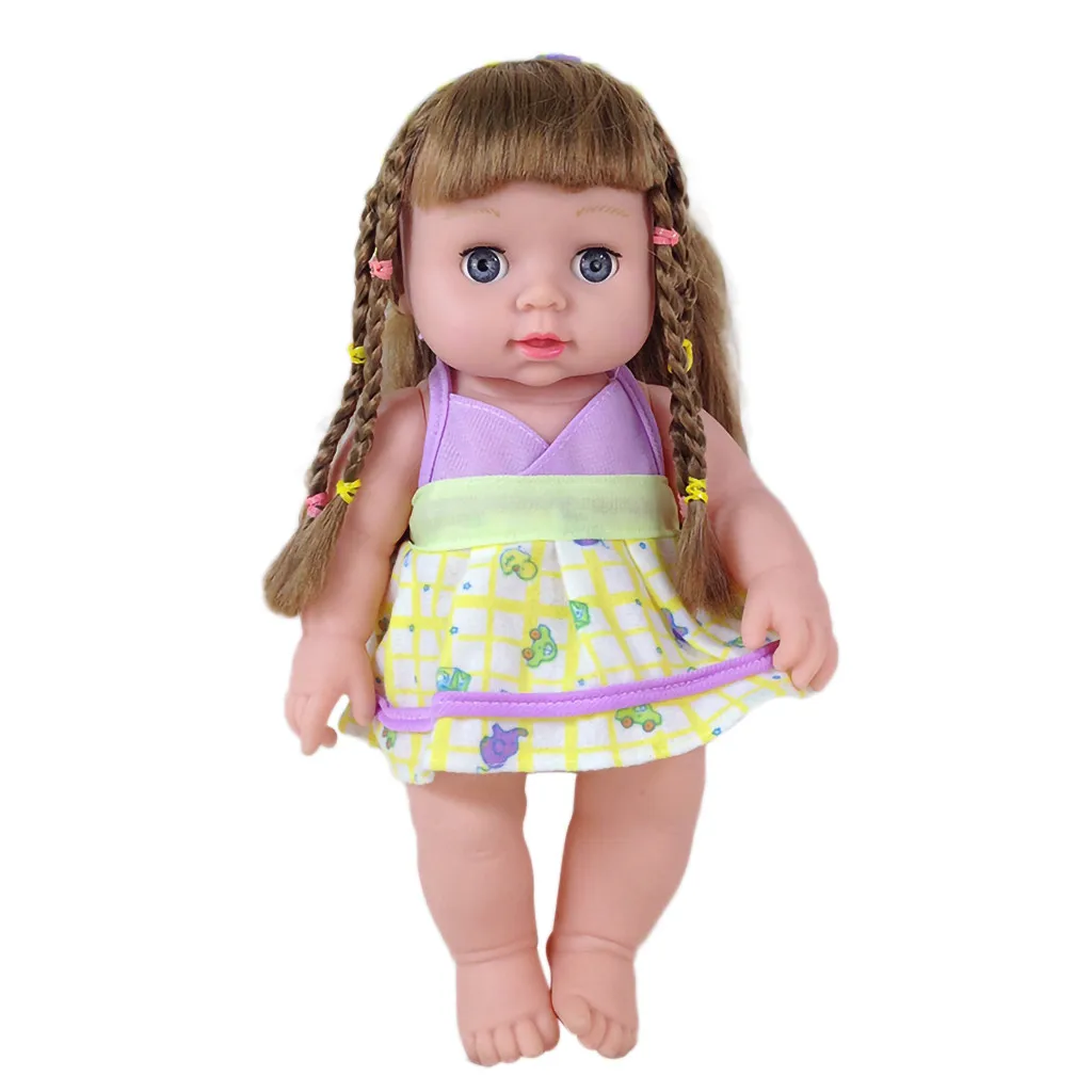 Модная Кукла умная девочка принцесса игрушка мини игрушка кукла милая девочка кукла чернила американская игра куклы реалистичные 12 дюймов детские игрушки куклы Y912 - Цвет: A