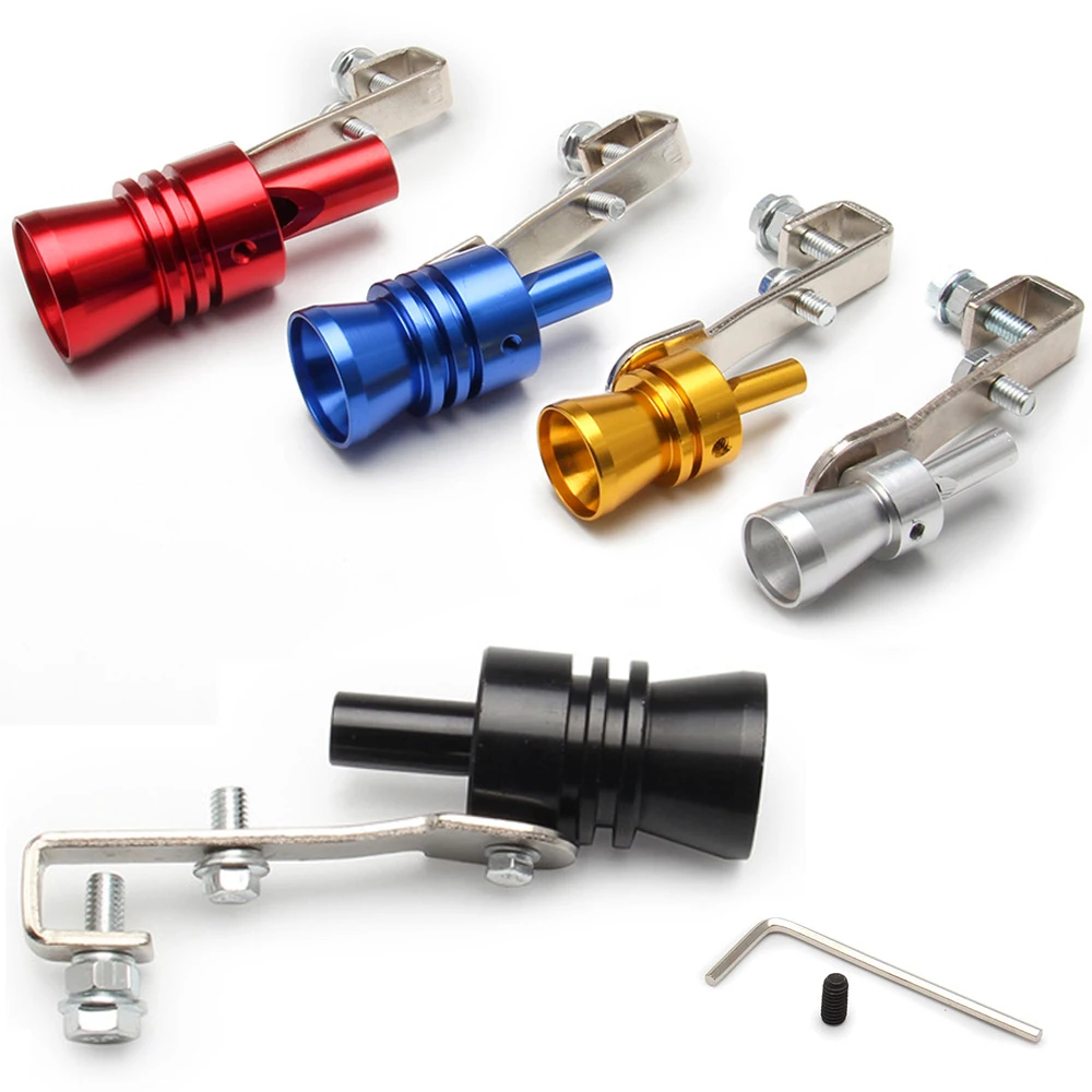 

Universal Sound Simulator Car Turbo Sound Whistle S/M/L/XL Vehicle Refit Device Exhaust Pipe Turbo Sound Whistle Car TurbMuffler