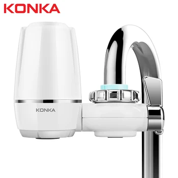 

KONKA Tap Water Purifier Kitchen Faucet Washable Ceramic Percolator Water Filter Filtro Rust Bacteria Removal Replacement Filter