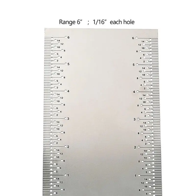 Т-квадратный маркер простая линейка; Деревообработка Инструмент линии нарисовать T-Rule 6 дюймов