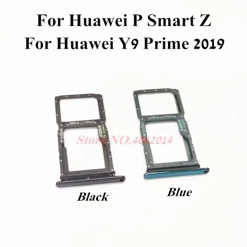 Оригинальный лоток для SIM-карты Huawei P smart Z Y9 Prime 2019 держатель чехол сменные детали |