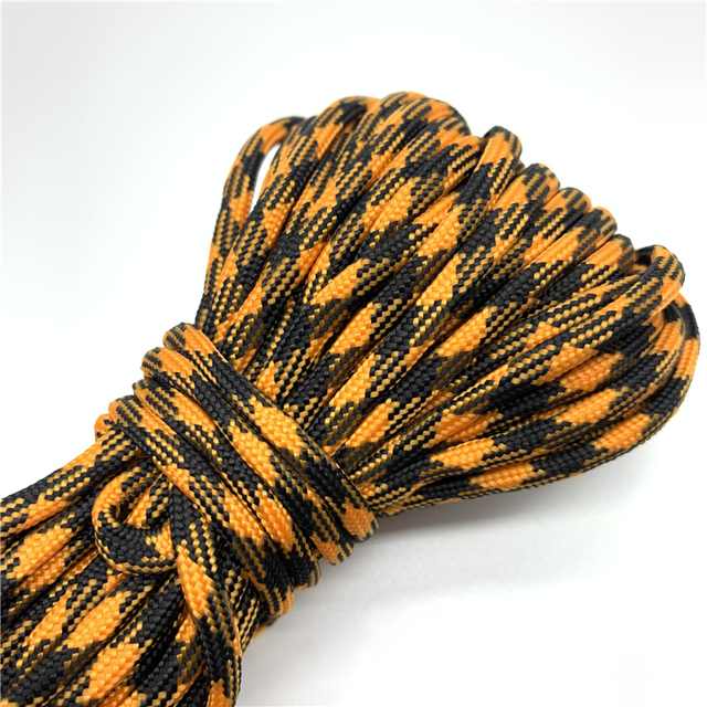 4mm Paracord Bracelet Rope Jewelry Making 550 Cord Lanyard Rope Mil Spec Type III 7 Strand Climbing Camping