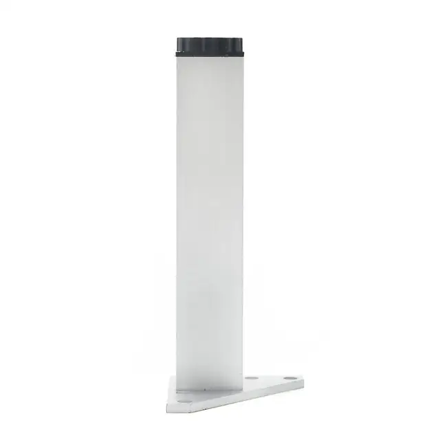 4Pcs/Set 6-40cm Aluminum Metal Furniture Legs Cabinet Feet Table Adjustable Triangle Base with Screws For Table Sofa Bed Cabinet 20cm