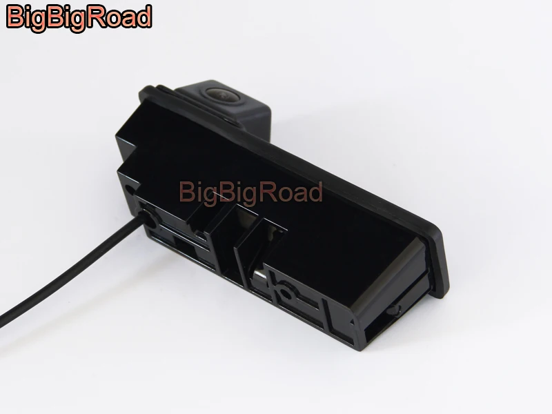 BigBigRoad багажник автомобиля ручка заднего вида Обратный Камера для Audi A4 S4 RS4 B6 B7 2001-2008/A3 S3 RS3 8P 2003-2013