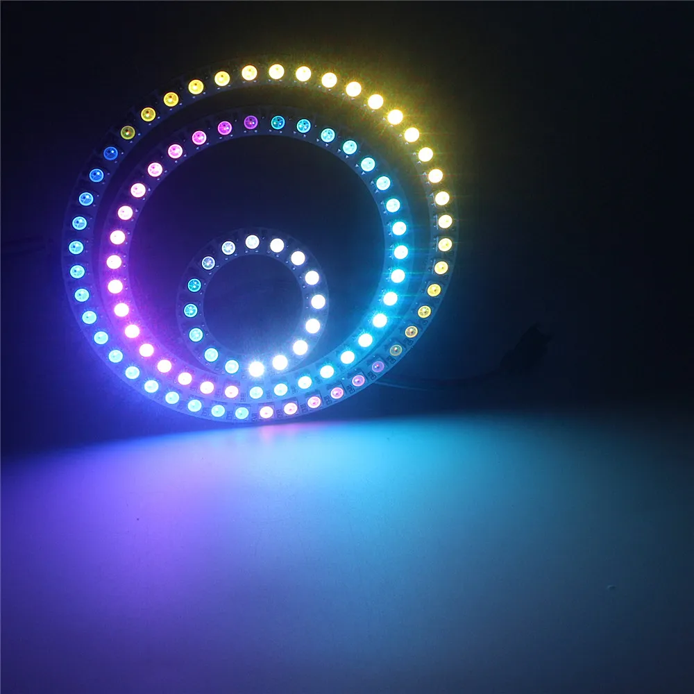 1pcs WS2812B LED Ring 8/16/24/35/45 Bit LEDS SK6812 ws2812b WS2812 5050 RGB Addressable Pixel LED Module Strip Light DC 5V led modules,led module