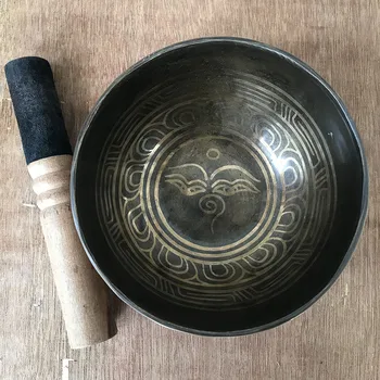 

Singing Bowl Midfulness Nepal Handmade craft Meditation Water Boiling Vibration