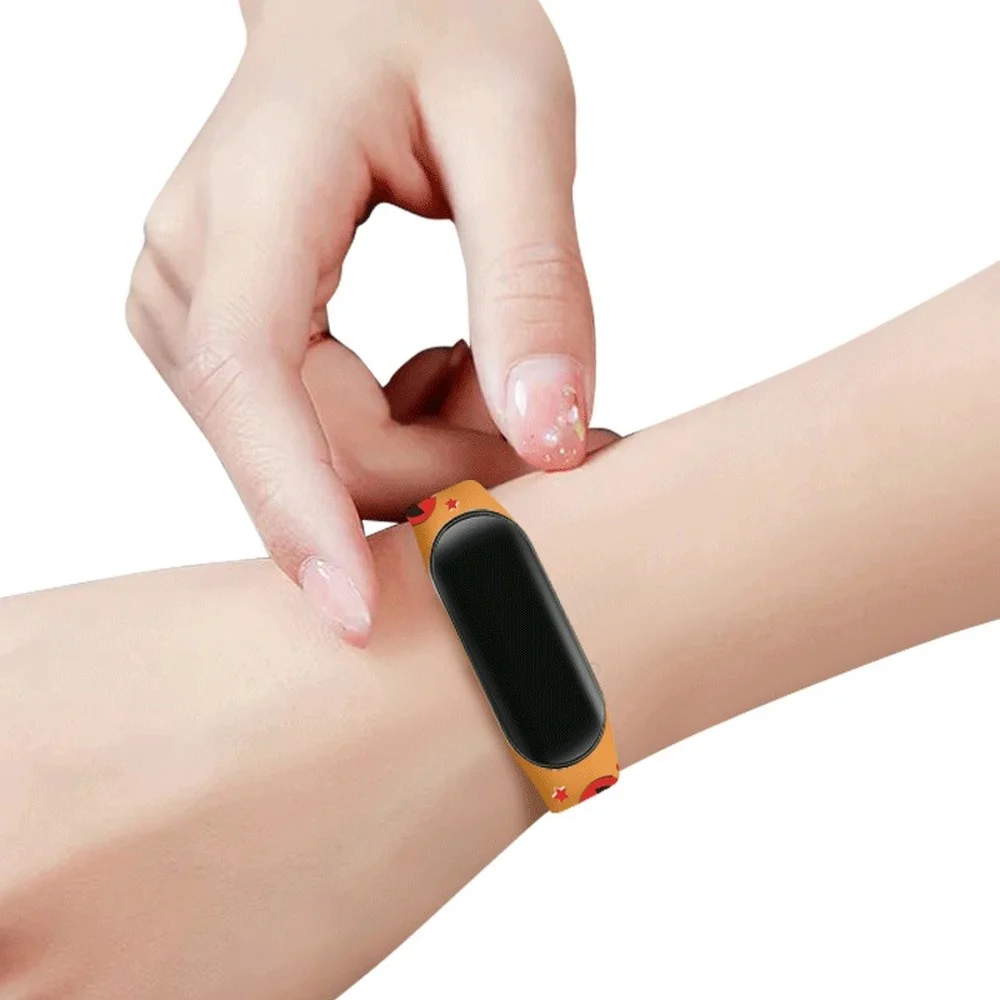 The New Wristband Is Suitable for Mi Band 6 Wristband Smart Bracelet Personality Replacement Mi Band 5 Smart Strap Xiaomi Band