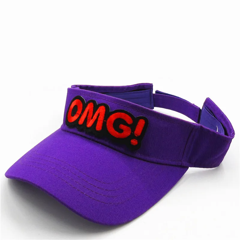 

LDSLYJR omg letter embroidery Visors Baseball Cap Adjustable Snapback cap for men and women 255