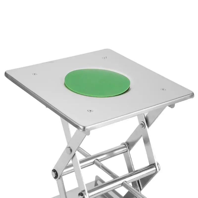 Нержавеющая сталь маршрутизатор подъемный стол практичный маховик Деревообработка скамейки ржавчины платформа гравировальный подъемный стенд