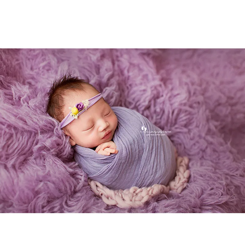 Flokati Newborn Photography 150x90cm Big Size Thick Long Greek Wool Blanket Background Studio Shoot Fotografia Newborn Acesorios