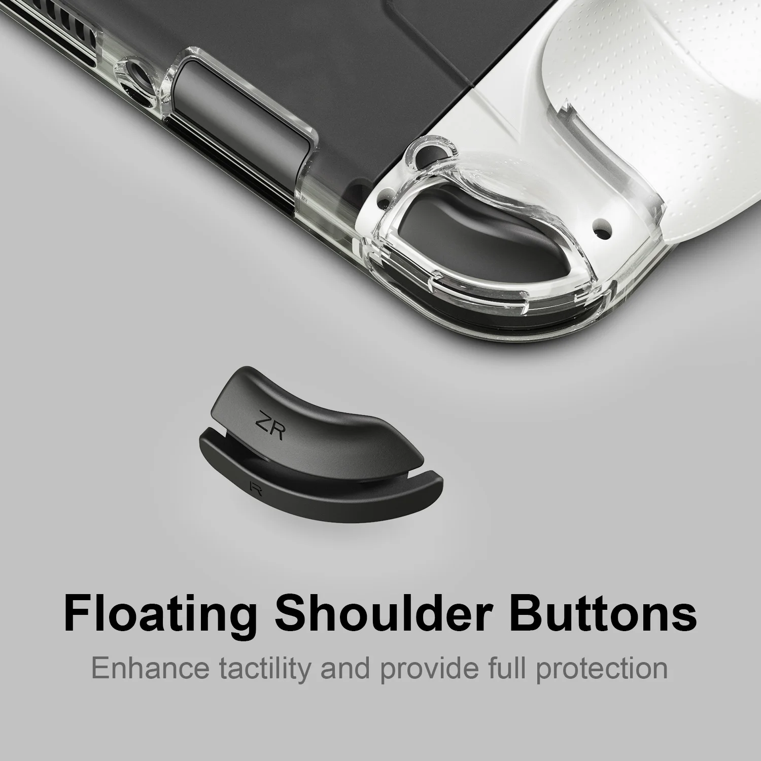 Skull Co. GripCase OLED Bundle Dockable Transparent Protective
