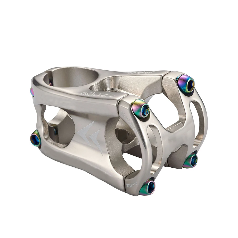 Outdoor Front Cycling Lightweight Handle Stem Hollowed Out Mountain Bike Short Accessories Screw Mount Calmp Aluminum Alloy