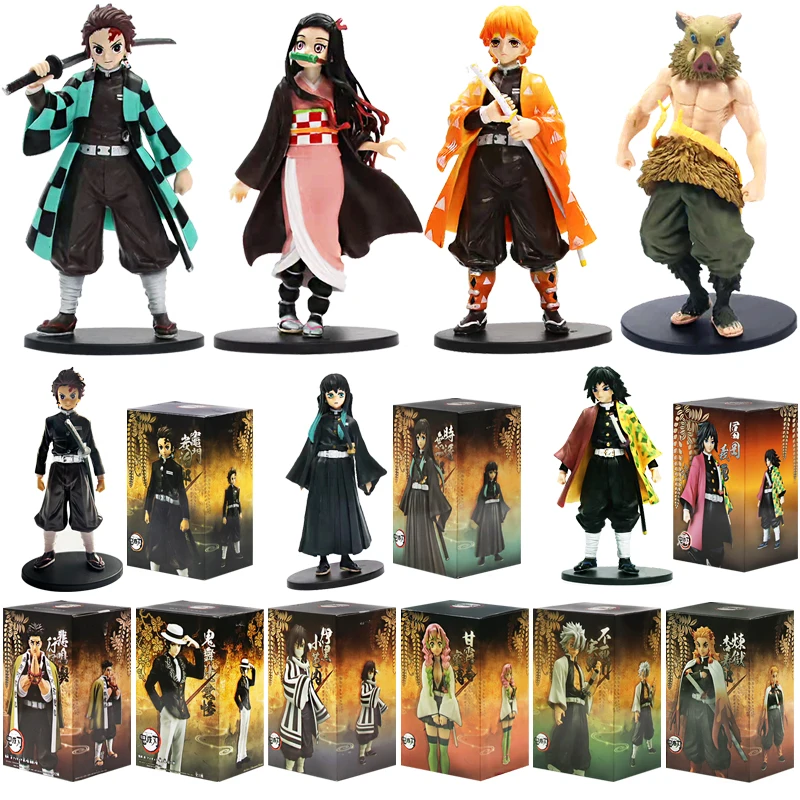 Фигурка Kimetsu No Yaiba 16 см фигурка агатсума Zenitsu аниме танджиро незуко экшн-фигурка