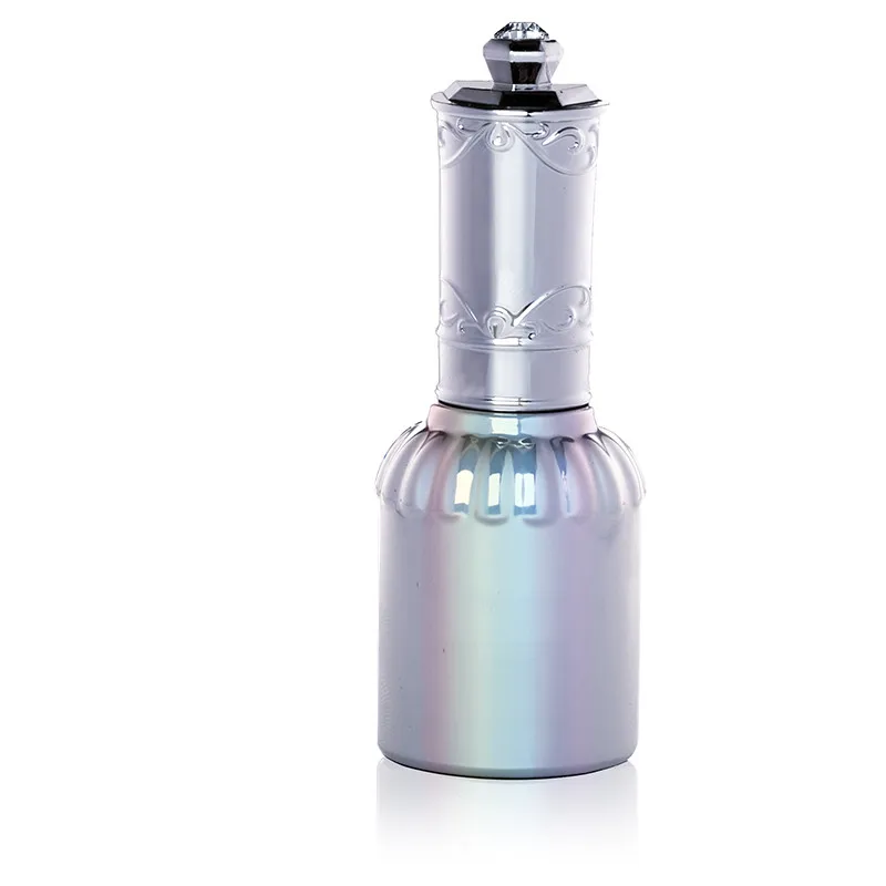 

Wholesale 15ml Empty Nail Polish Bottles Silver Nail Gel Bottles Container Nail polish Remover Bottles Refillable Nail bottles