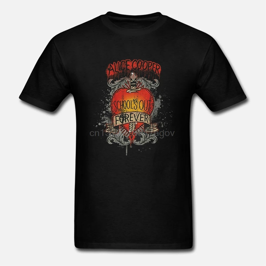 Футболка Alice Cooper Schools Out S 3Xl фирменная новинка Официальная футболка 100% хлопок