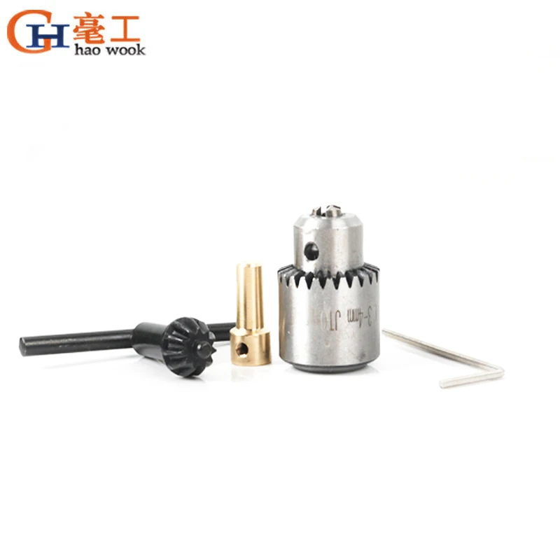 Hot-Electric-Drill-Grinding-Mini-Drill-Chuck-Key-Keyless-Drill-Chucks-0-3-4mm-Capacity-Range