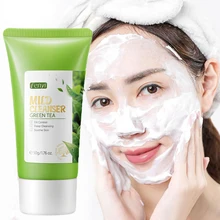 Facial Cleanser Foam Face Wash Deep Cleansing Shrink Pores Oil Control Peeling Gel Face Scrub Smooth Moisturizing Face Skin Care