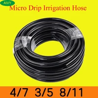 1/8" 1/4" 3/8" Garden Watering Hose  PVC Water Tubing Garden Auto  Drip Irrigation Pipe for Plant Watering and Misting Cooling 1