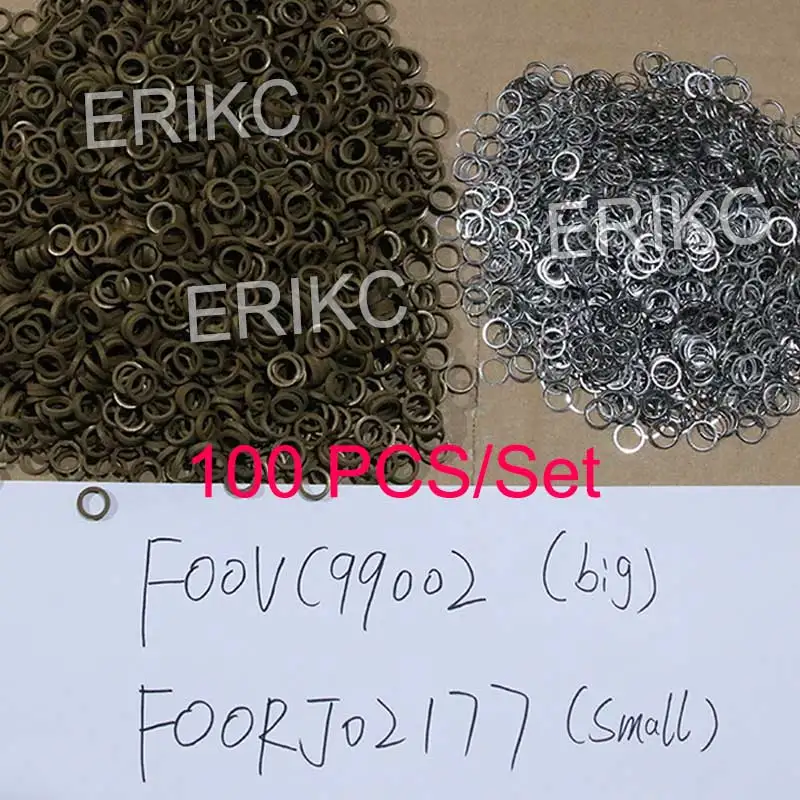 Repair Kit 100 Sets F00VC99002 Original Common Rail Injector Valve F00RJ02177 Nozzle Spare Part Oil Seal Washer