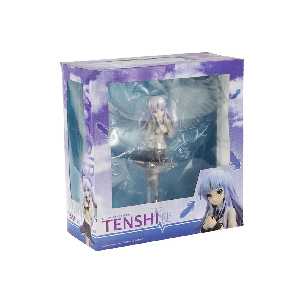 22 см аниме Ангел биты Tachibana Kanade экшн фигурка крылья школьная форма Улыбка ver.