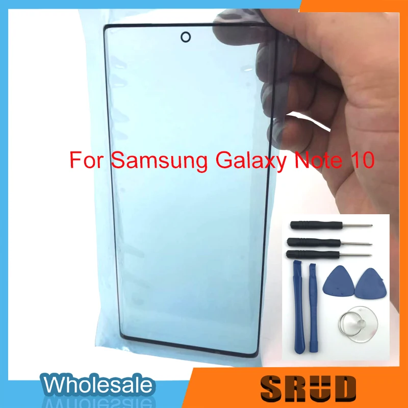 Внешнее стекло ЖК-дисплея для samsung Galaxy Note 10 Note10 N970 SM-N970F N970U/Note 10 Pro Plus Замена для внешнего стекла с инструментом