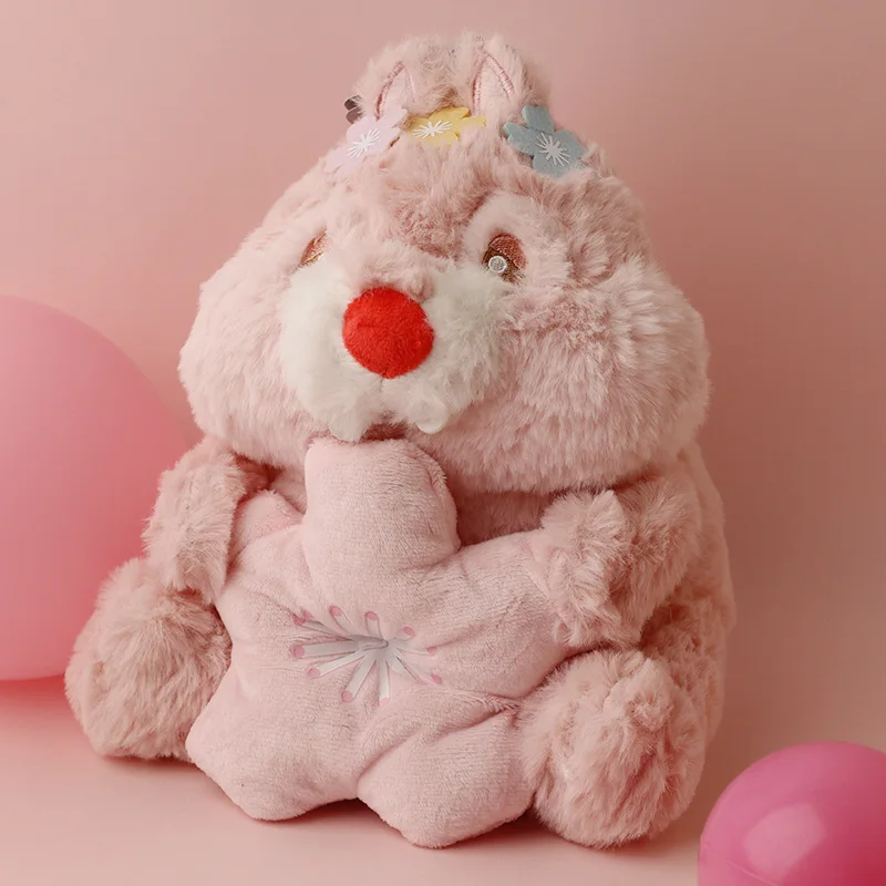 22cm Cute Chip And Dale Plushies Toys Set Disney Squirrel Stuffed