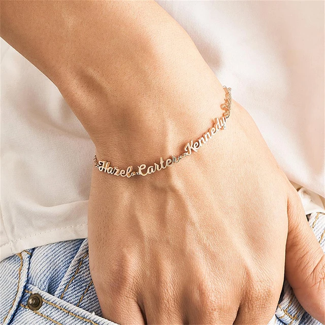 Micro Pave Zircon 18K Gold Bracelets Women Custom Charm Bracelet Jewelry -  China Bracelet Jewelry and Copper Jewelry price | Made-in-China.com