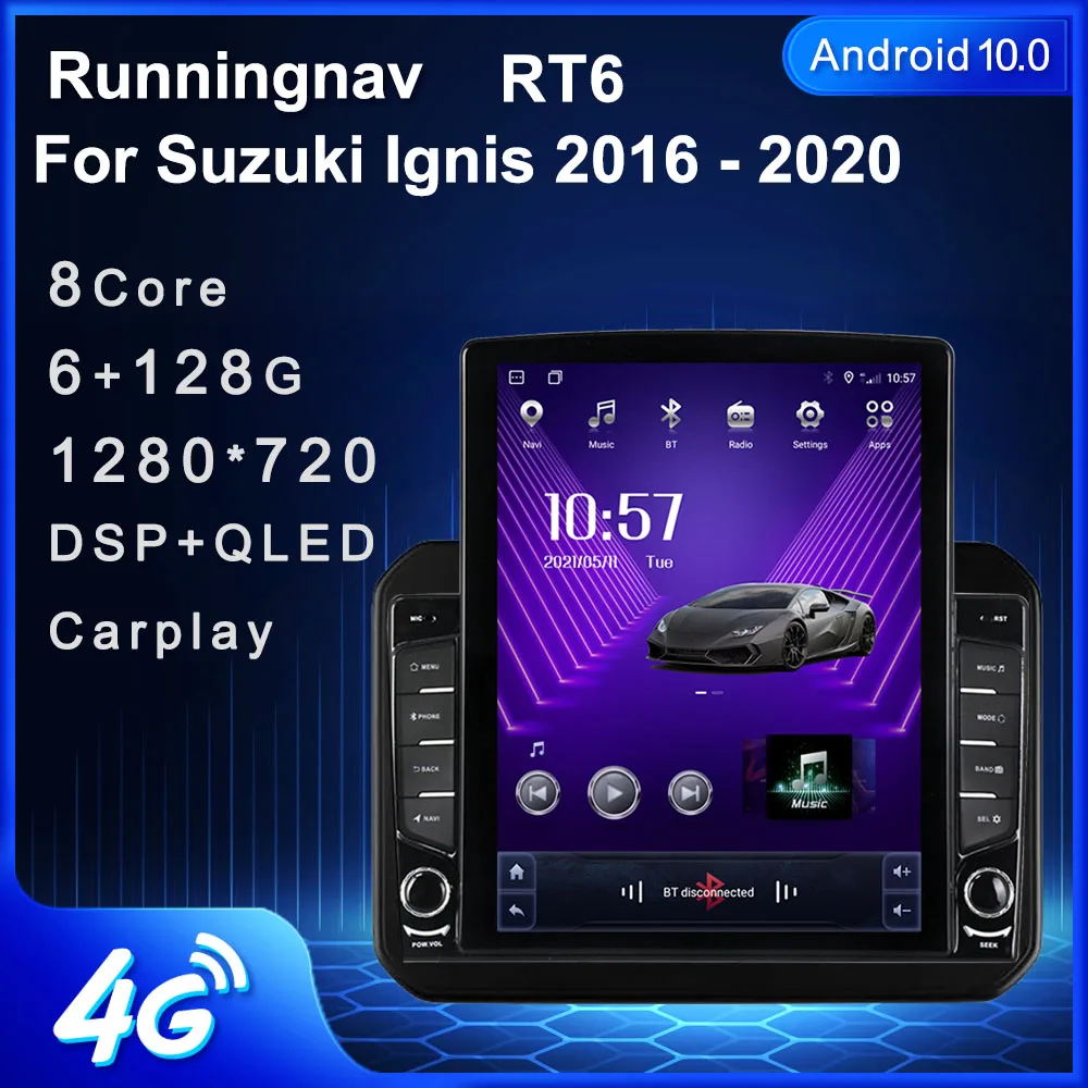 Автомобильное радио мультимедийный видеоплеер GPS-навигация RDS 9 7 дюйма Android 10 1 для