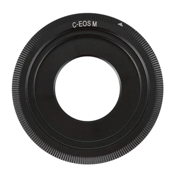 

Black C-Mount Cine Movie lens For Canon EOS M M2 M3 Camera Lens Adapter Ring CCTV lens C-EOS M