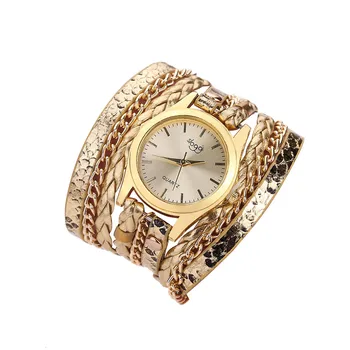 

Women Watches Ladies Quartz Watch Fashion Small And Delicate Beauty Simple Casual Woven Serpentine Quartz Watch Droshipping
