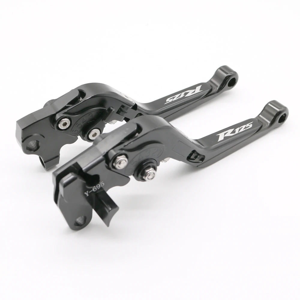 

Motorcycle Brake Lever Clutch Levers For Yamaha YZF-R125 2014 2015 2016 2017 2018 2019 CNC Foldable Adjustable R125 2014-2019
