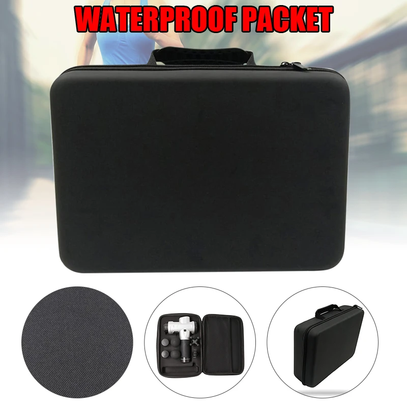 

Newly Storage Case Portable Waterproof Carrying Box Bag Zipper for Massage Device SD669