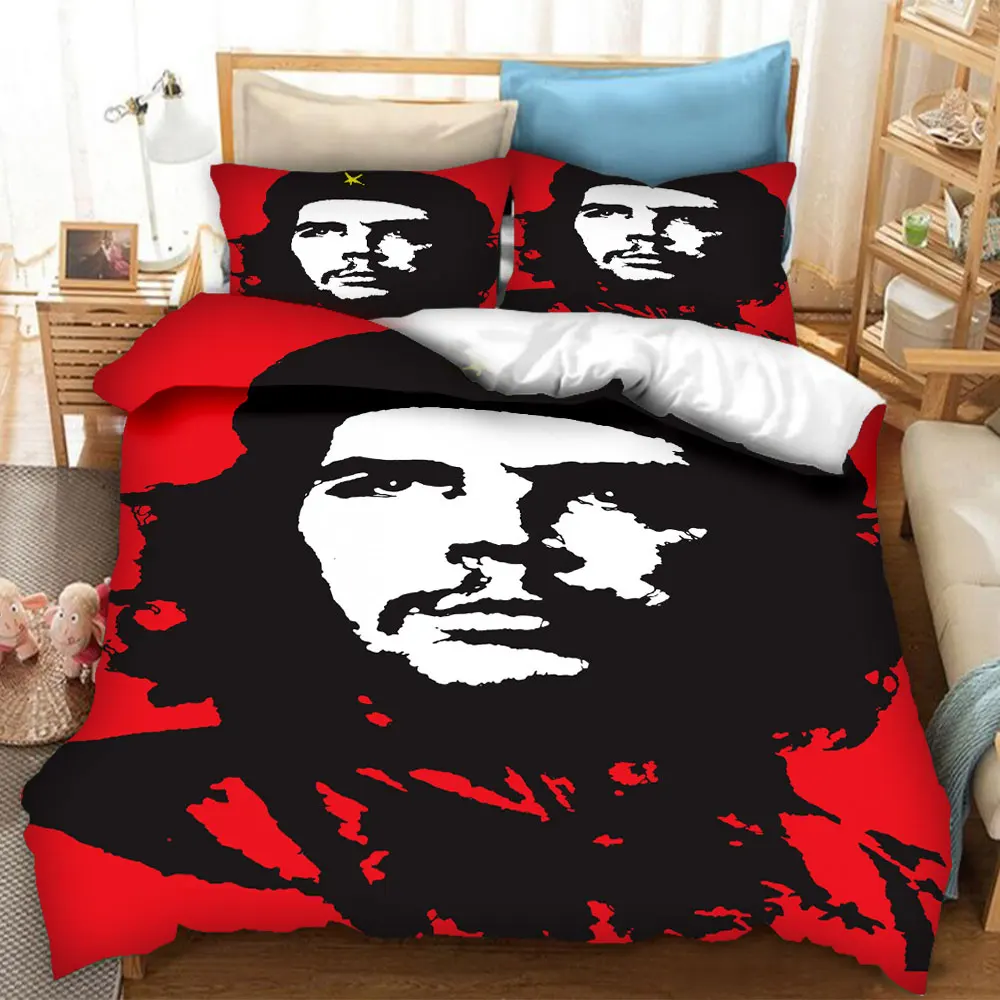 Che Guevara  3D Printed Bedding Set Duvet Covers & Pillow Cases Comforter Quilt Cover (US/EU/AU Sizes) 