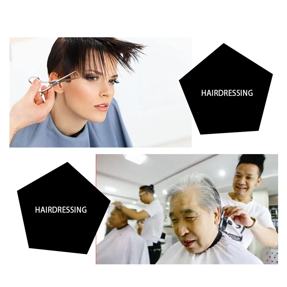 Stainless Steel Barber Bangs Scissors Hairdressing Scissors Beard Trimmer Eyebrow Bang Mustache Scissor