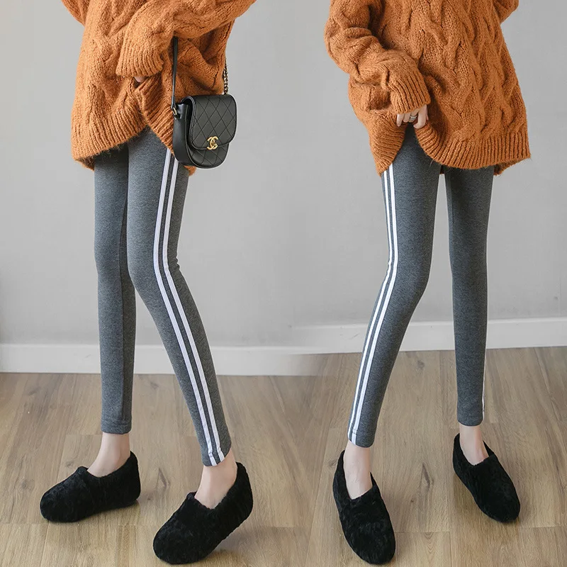

Photo Shoot + Video 2019 Maternity Clothes Pregnant Women Autumn And Winter plus Velvet Leggings for Pregnant Woman Pregnant Wom