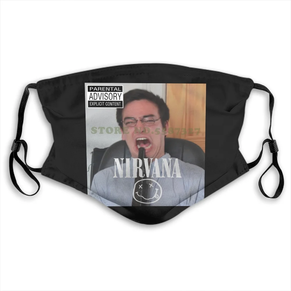 Маска для лица Новинка Filthy Frank Life Hacks черные модные забавные дизайнерские белые