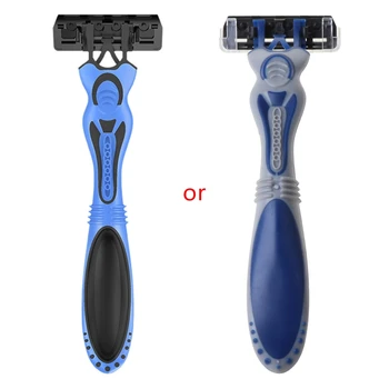 

3-layer Stainless Steel Blade Men Razor Durable Manual Shaver Beard Removal Tools