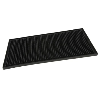

Rubber Bar Service Mats, 24 x 12 inch, Non-Slip, Heat Resistant, Waterproof