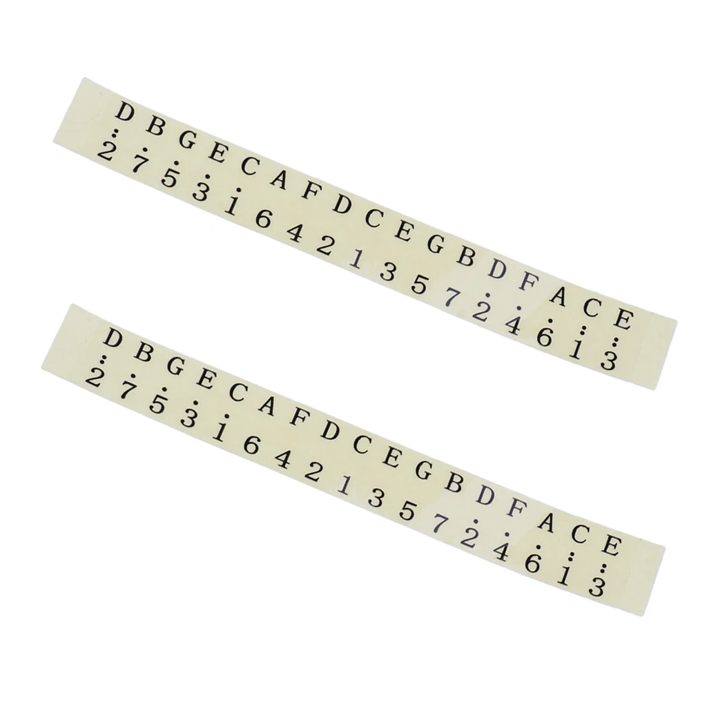 2x 17 Key Kalimba Scale Key Stickers for Beginner Learner Kalimba Accs 2x 17 Key Kalimba Scale Key Stickers for Beginner Learner Kalimba Accs