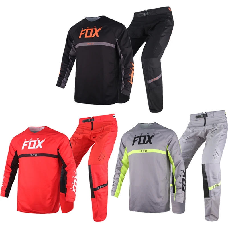 Motocross Racing Gear Set Skew Riet Mirer Peril Lux Dier Merz Trice Jersey Pants Combo Kits MX