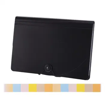 

13-Layer Document Bag Office File Folder Multi-Function A5 Pocket File Organizer