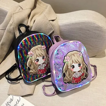 

#H20 Cartoon Character Backpacks School Children Schoolbags For Girls Primary School Book Bag School Bags Holographic Backpack