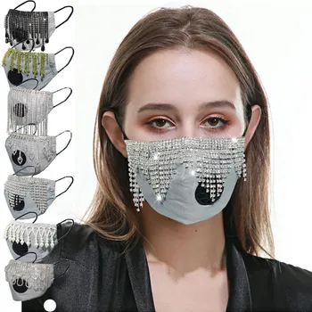 

Mascarilla Adult Anti-dust Reusable Mouth Tassel Face Masks Fashion Women Mask Wear Masque Mascarillas Lavables Mondmasker