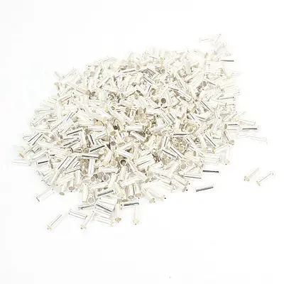 

750PCS Uninsulated Wire Ferrules EN2512 for 14AWG 2.5mm Square Cable