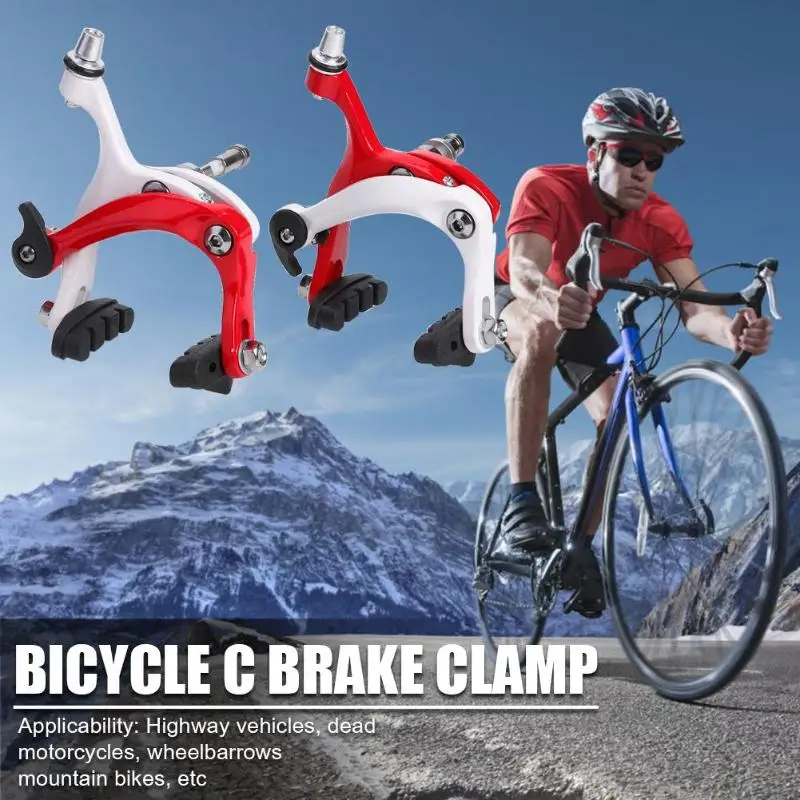 2 шт. фиксированные шестерни MTB велосипед Длинные Руки Плоскогубцы велосипед C тормоза суппорт тормоза