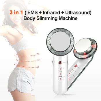 

3 in 1 Ultrasonic Cavitation Slimming Machine With Fat Burn Slim Cream Gel Cavitation Anti Cellulite Set EMS Body Massager