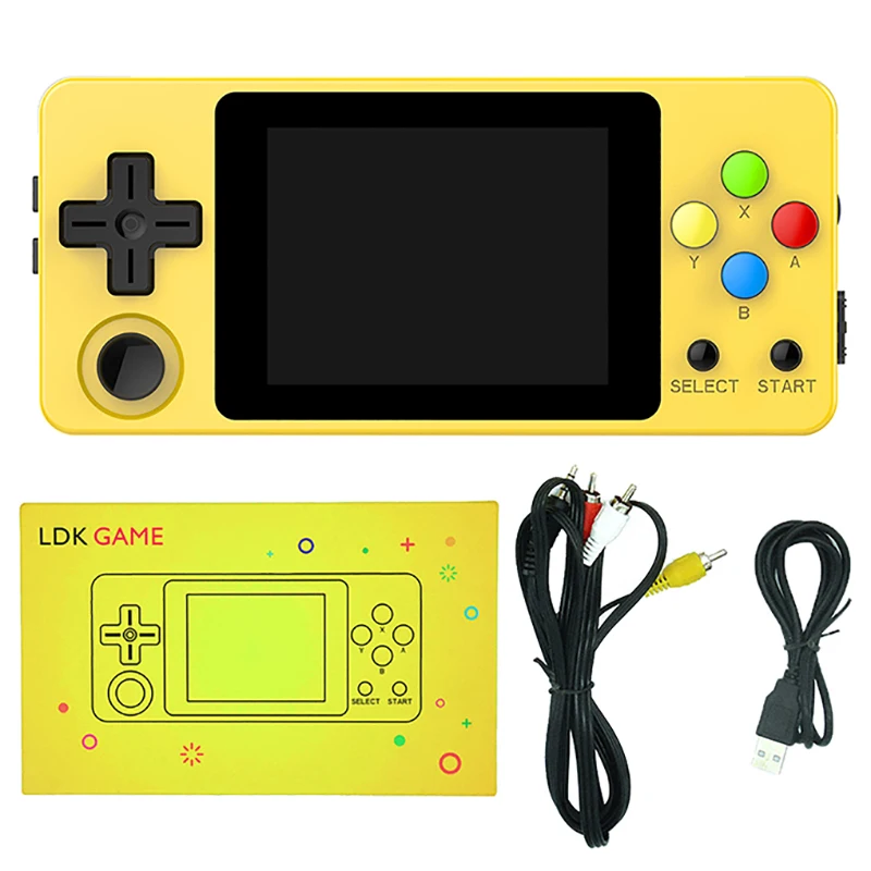 MOOL Ldk игра Сделай Сам 2,6 дюймов экран мини портативная игровая консоль ностальгическая детская Ретро игра мини семейный ТВ Видео консоли