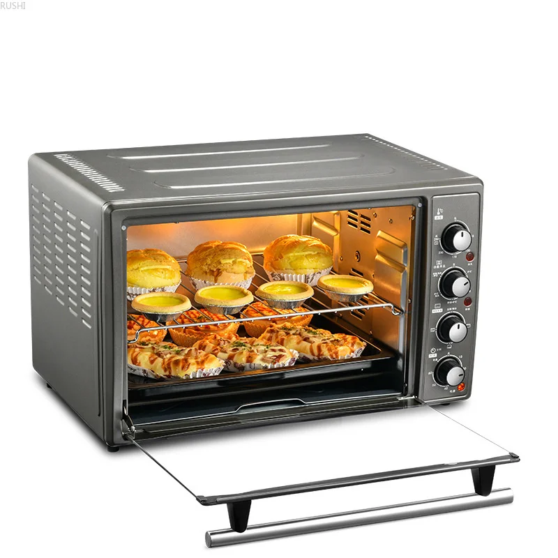 220V 45 L Home Oven Kitchen Appliances Electric Toaster Oven Pizza Oven Bakery Mechanical Bakery