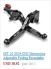 Наконечники рукоятки мотоцикла для YAMAHA fz10 FZ-10 FZ 10 CNC алюминиевые аксессуары концы рукоятки двигателя плюс рукоятка рукоятки концы
