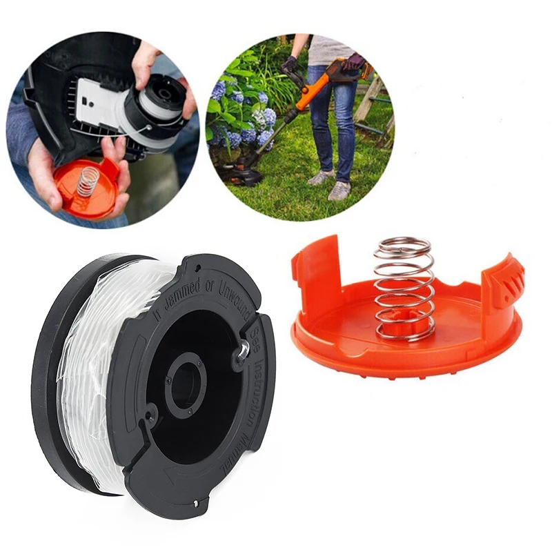 RC-100-P катушка крышка Весна для черный Decker AFS триммер GH600 ST7700 CST200